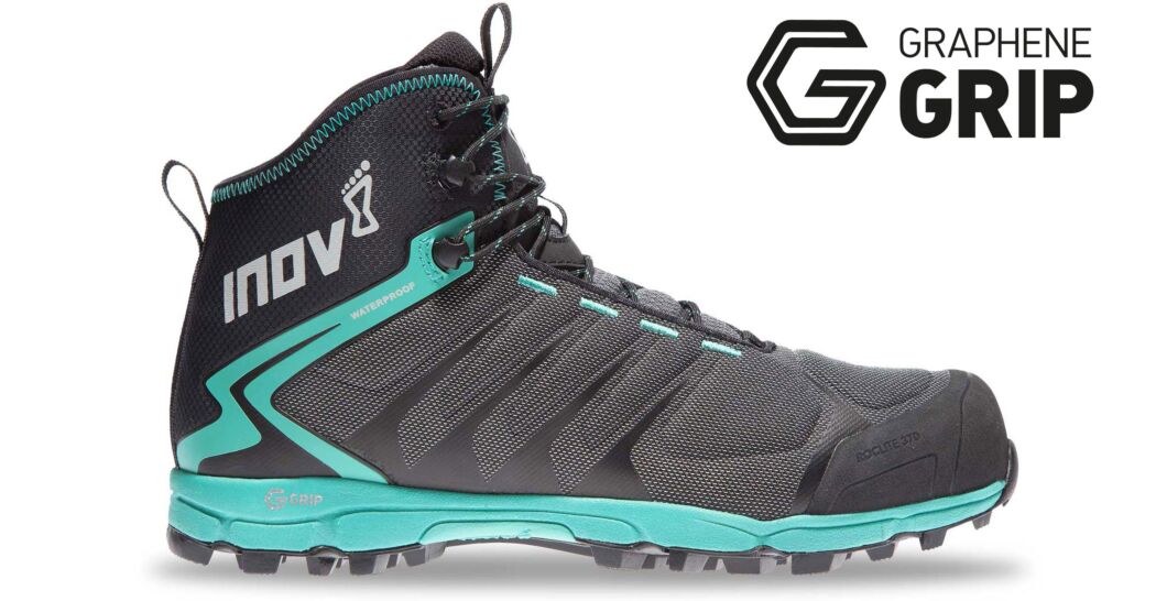 Inov-8 Roclite G 370 Women's Walking Boots Black/Turquoise UK 418035VLJ